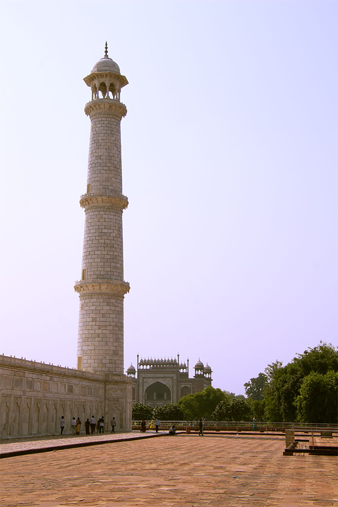 Taj Mahal Minarett