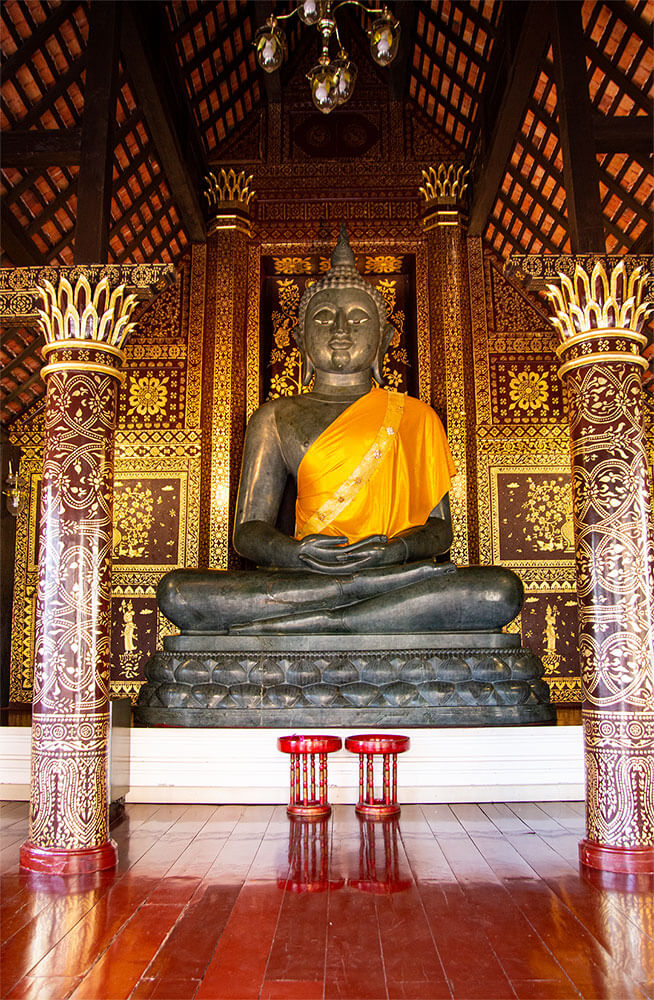 Buddha im Wat Chedi Luang