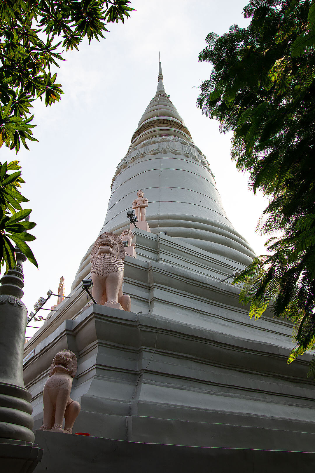 Pagode am Wat Phnom in Phnom Penh