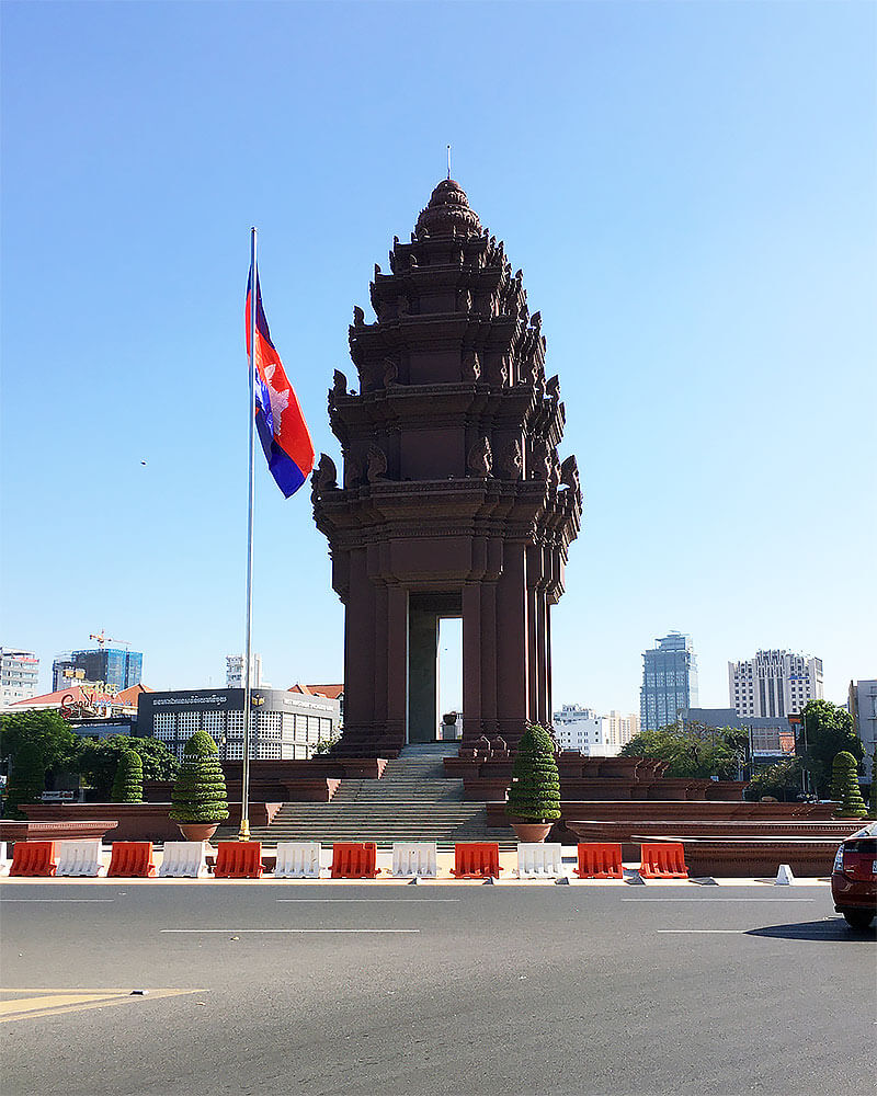Unabhängigkeitsdenkmal in Phnom Penh
