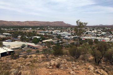 Alice Springs von oben (Anzac Hill)