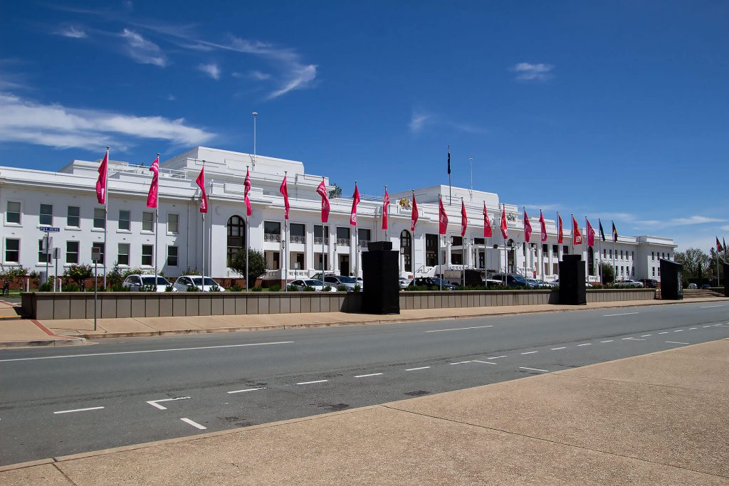 Old Parliament House in Canberra