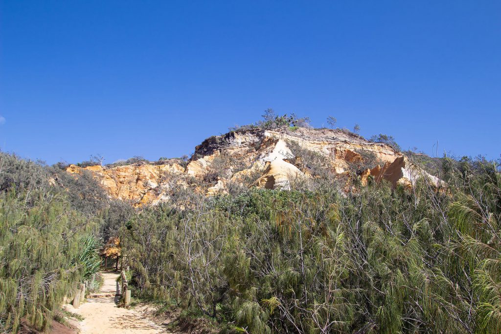The Pinnacles auf Fraser Island