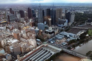 Melbourne von oben - Eureka Tower