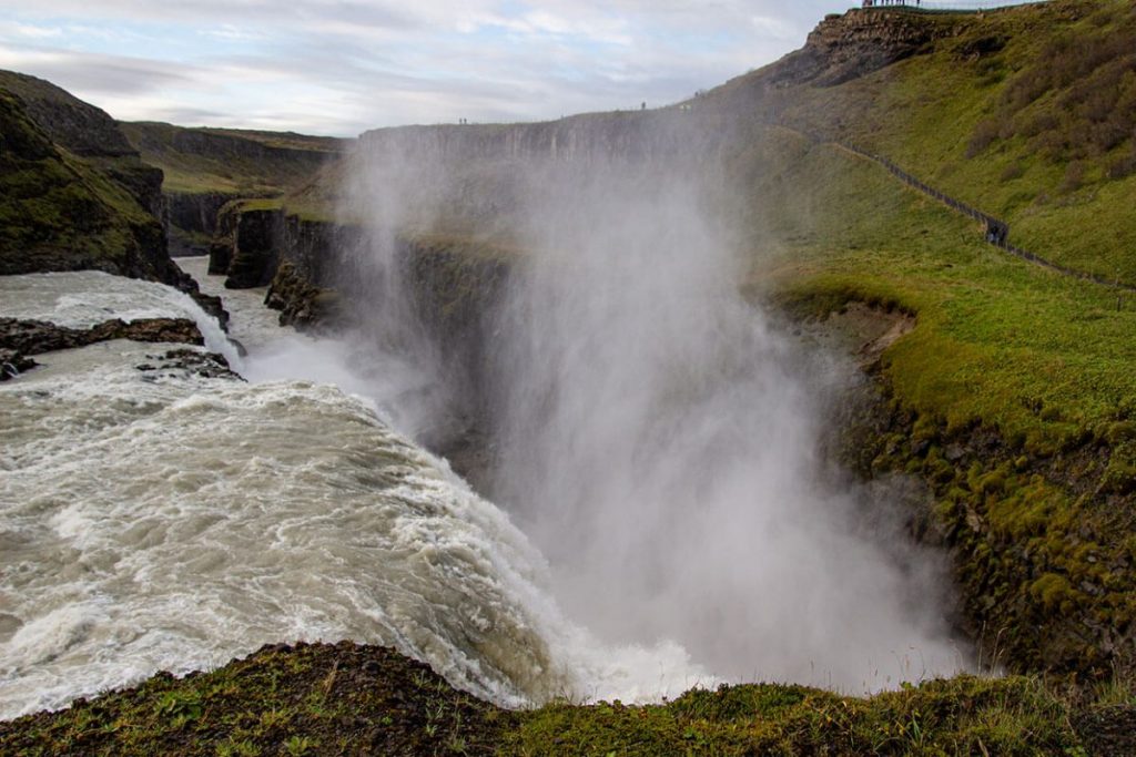 Gullfoss Wasserfall - Island