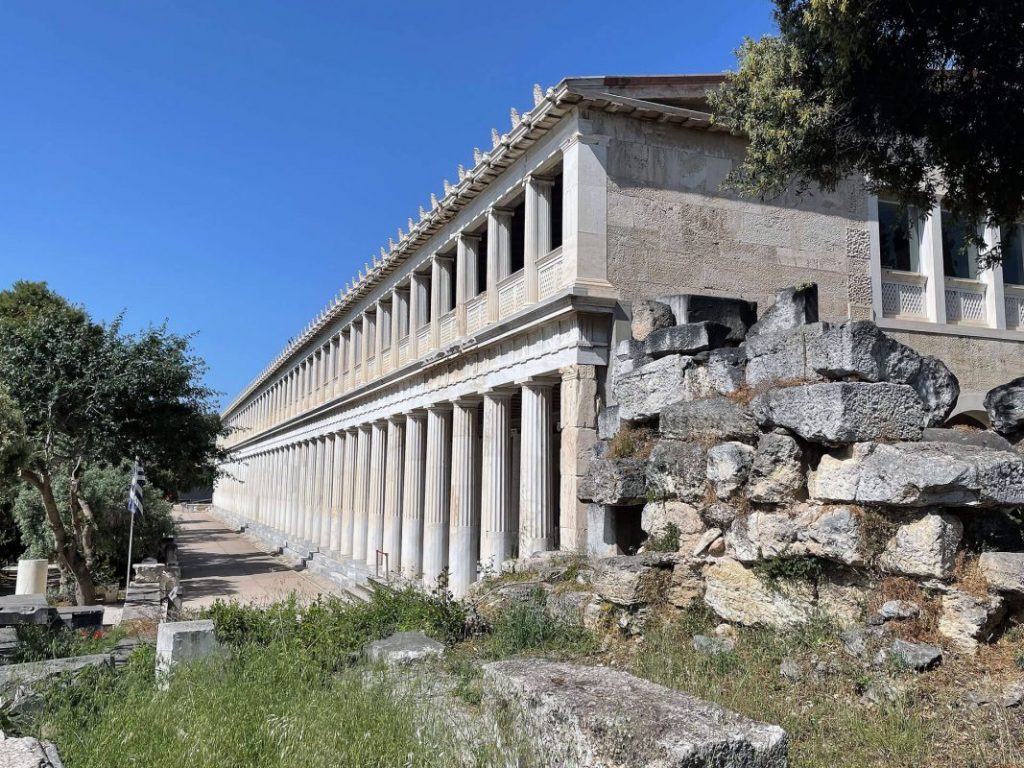 Stoa des Attalos in Athen, Griechenland