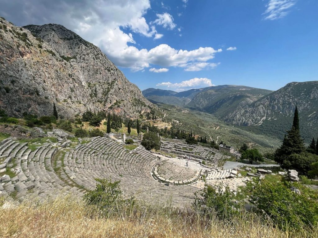 Ancient Theater - Delphi, Griechenland